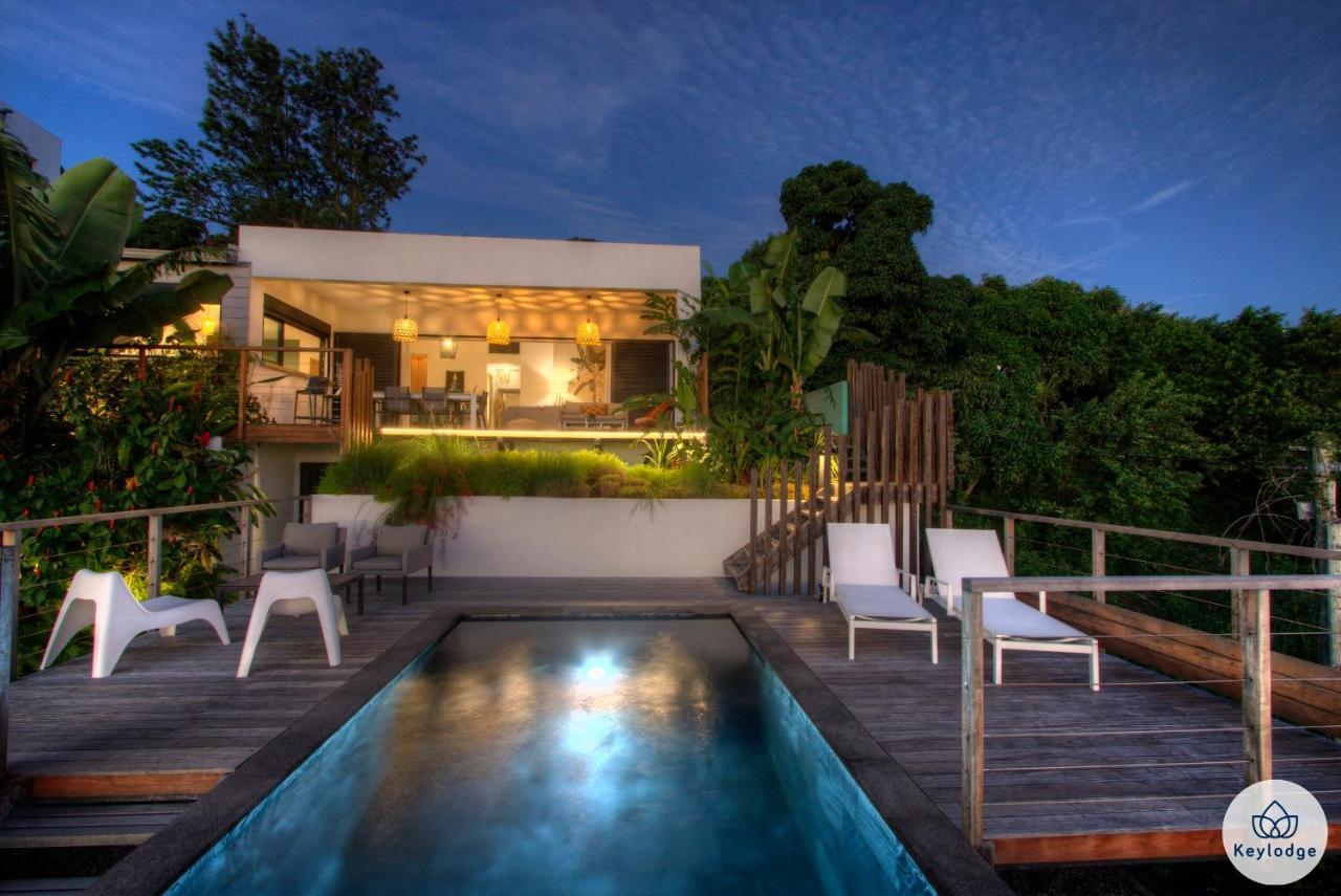 Villa Paloma 4 étoiles avec Piscine et Vue exceptionnelle sur l'ocean à Saint-Leu Exterior foto