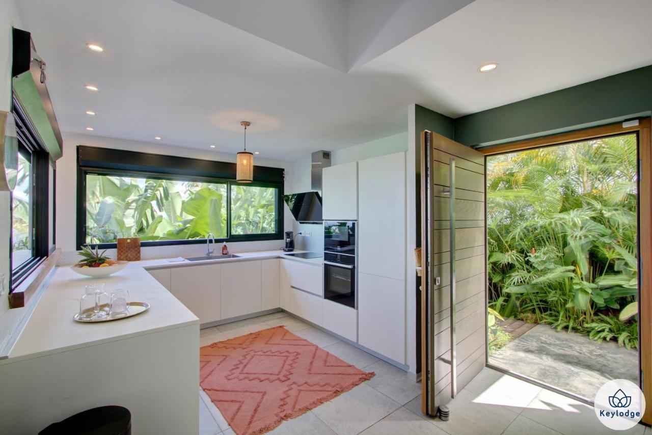 Villa Paloma 4 étoiles avec Piscine et Vue exceptionnelle sur l'ocean à Saint-Leu Exterior foto